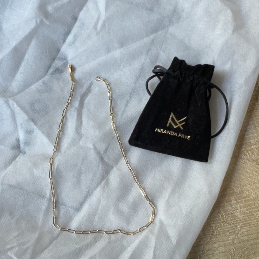 Miranda Frye Gold-Plated Brass Necklace
